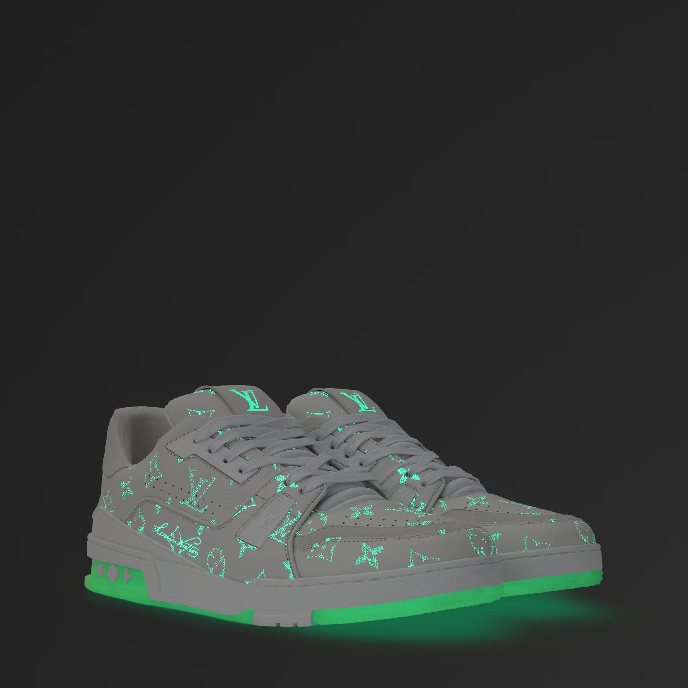 LV Trainer Fluorescent Sneaker