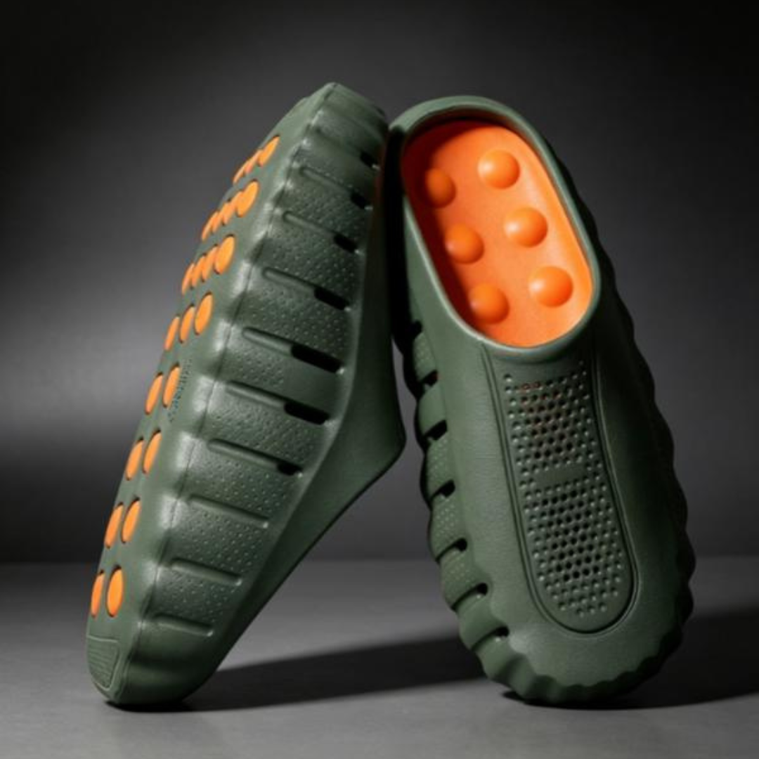 Mondello Sculpted Massage Slippers